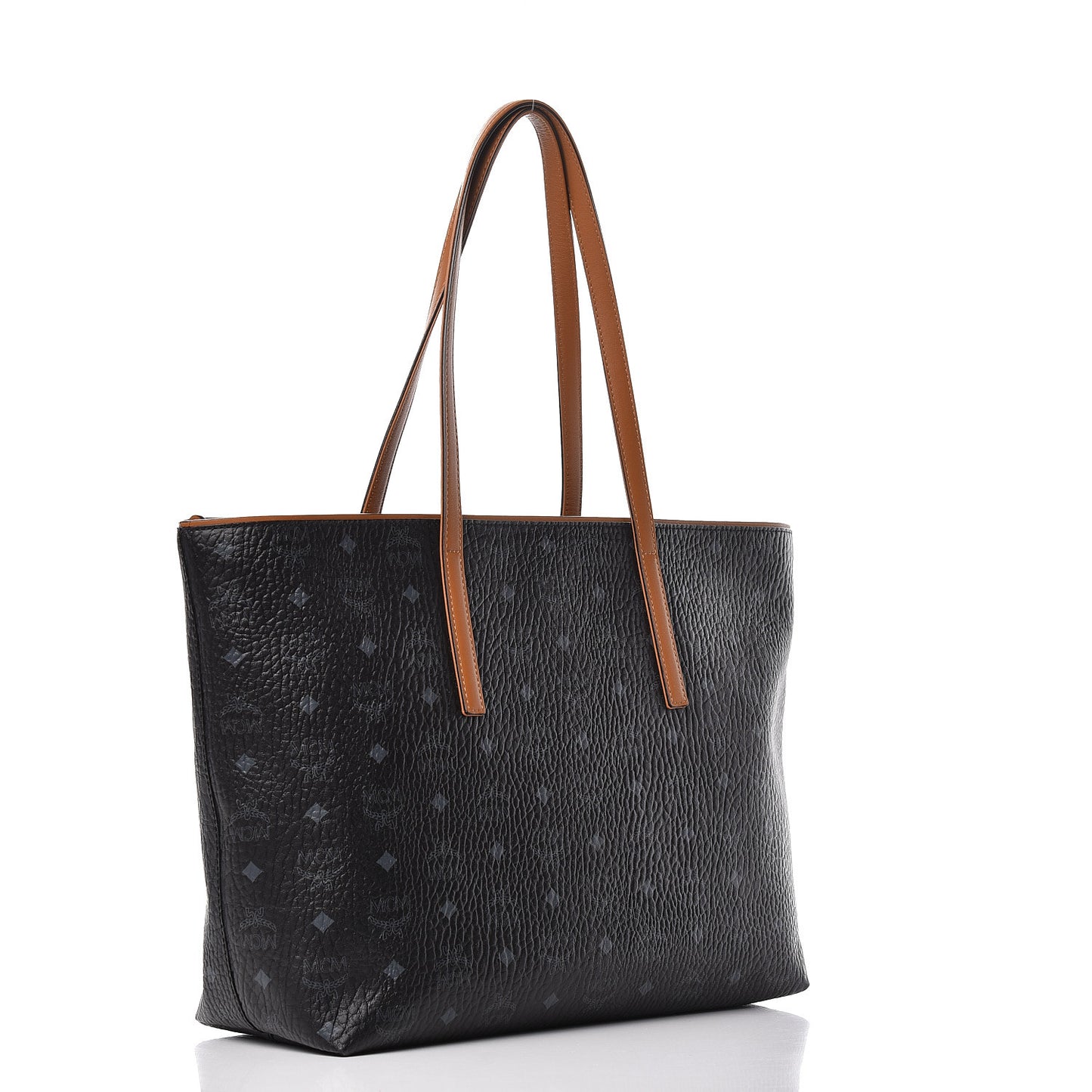 Visetos Medium Anya Shopper Tote Black