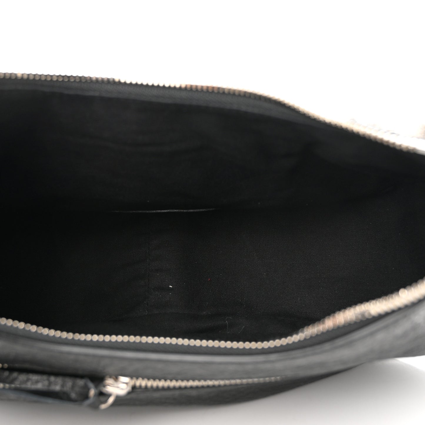 Agneau Arena Small Le Cagole Shoulder Bag Black