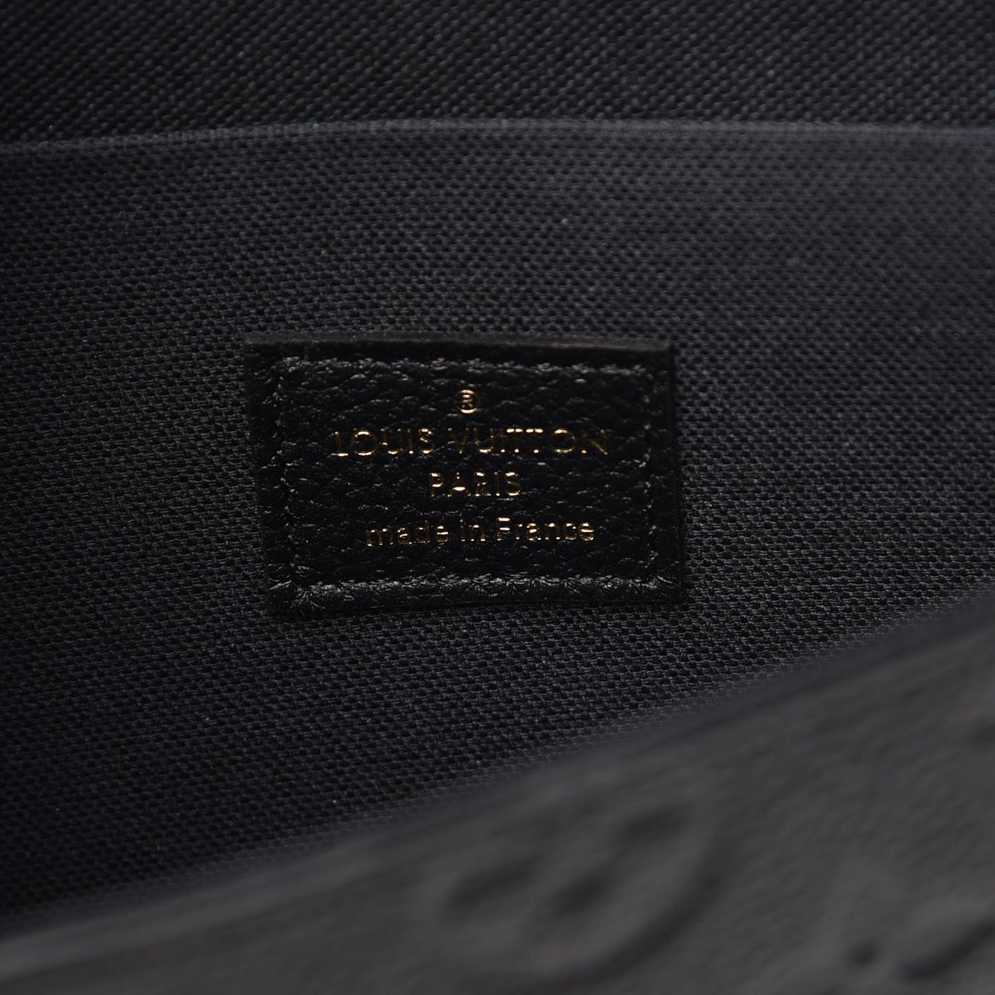 Empreinte Pochette Felicie Chain Wallet Black