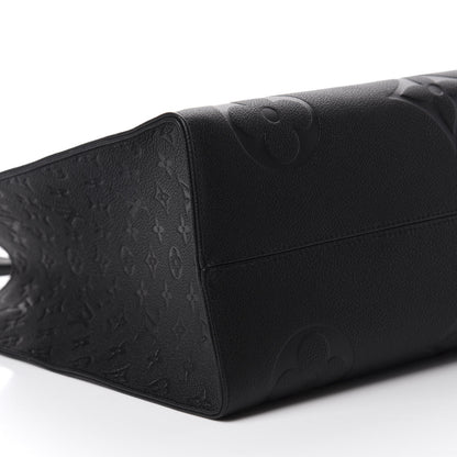 Louis Vuitton Empreinte Monogram Giant Onthego GM Black 7 of 11