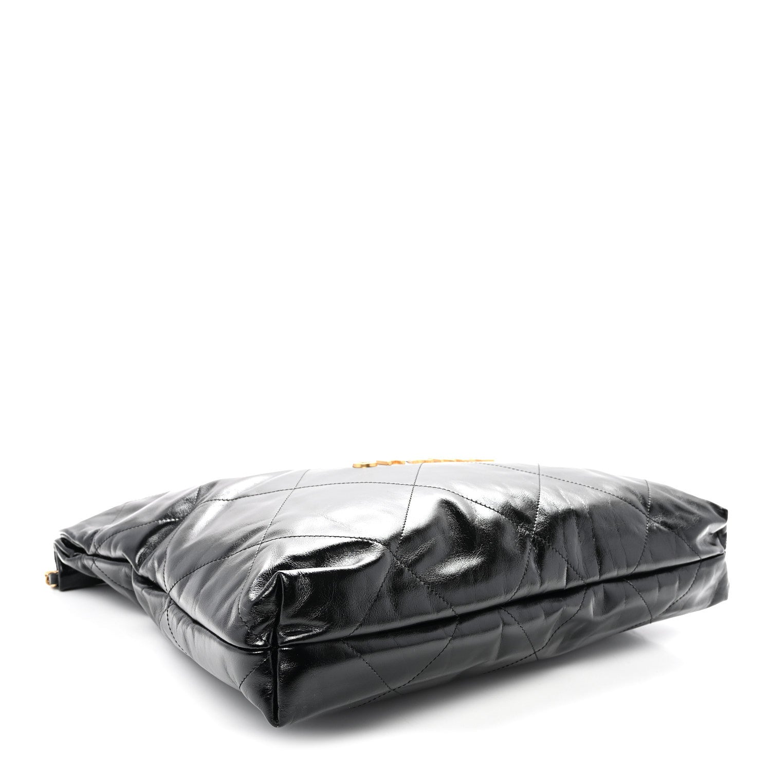 Chanel Shiny Calfskin Quilted Chanel 22 Black 5 of 11