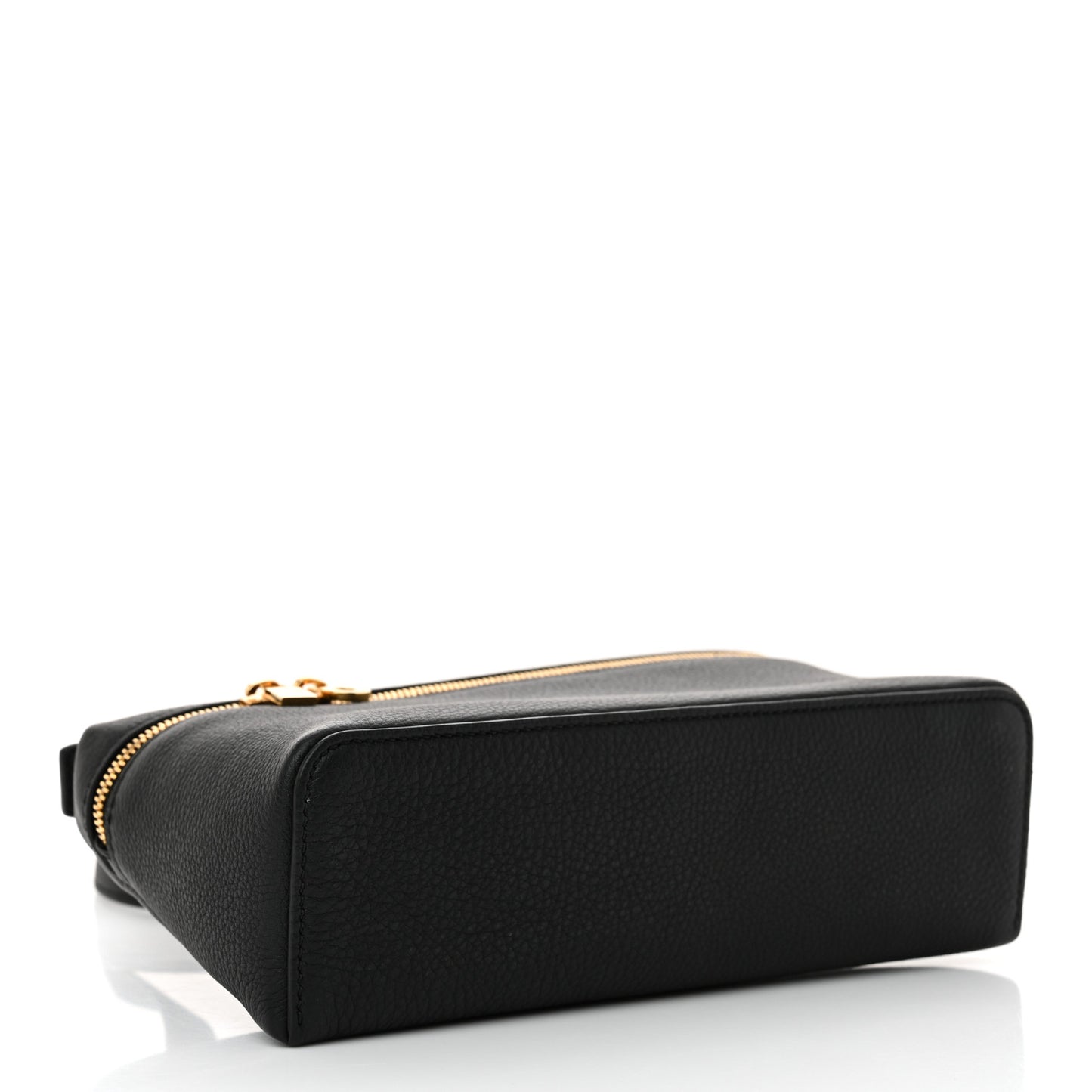 Grained Calfskin L19 Extra Pocket Pouch Black