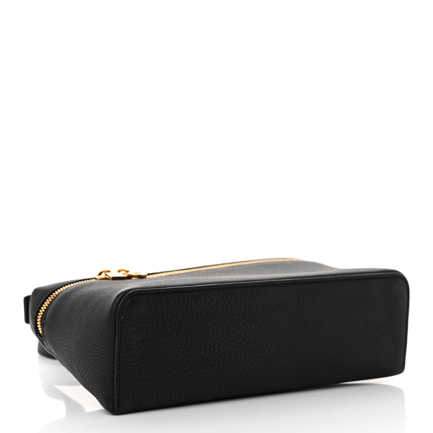 Loro Piana Grained Calfskin L19 Extra Pocket Pouch Black 4 of 10