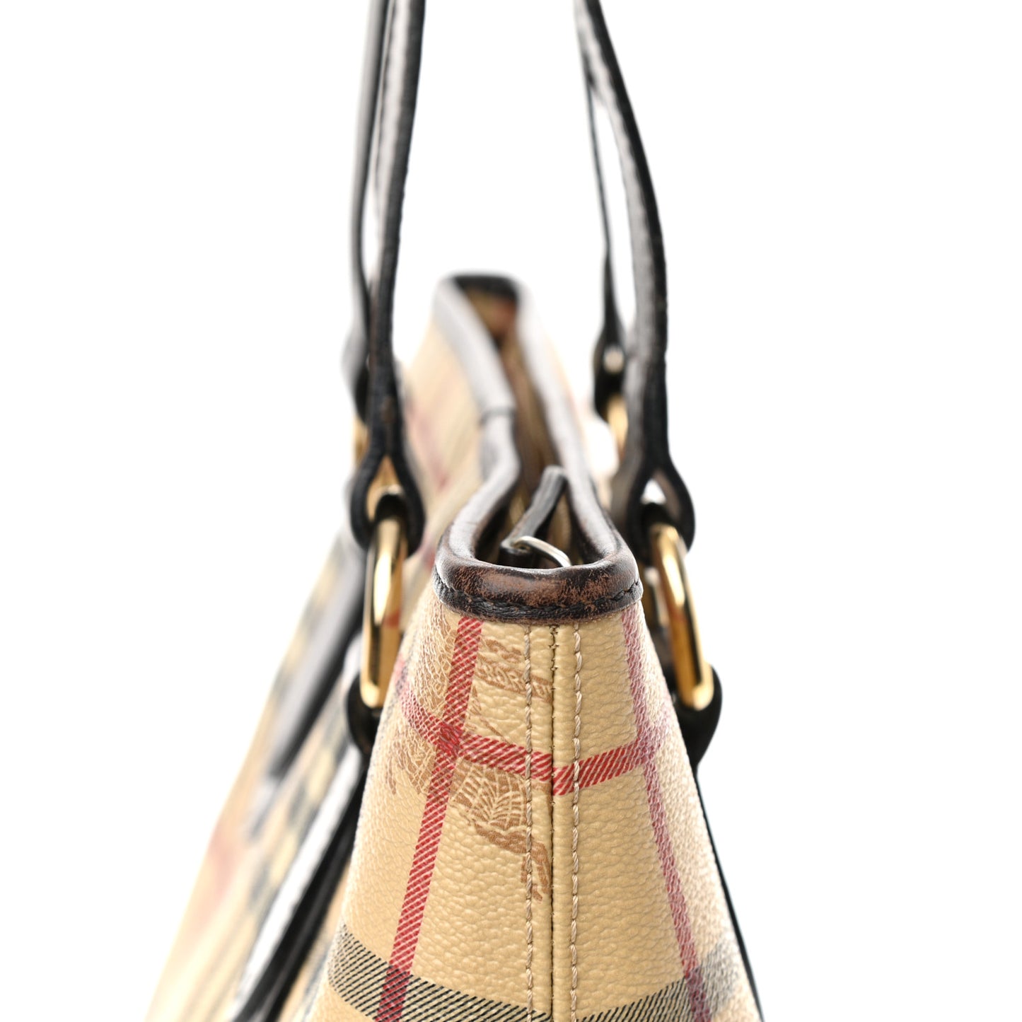 Haymarket Check Medium Regent Tote Chocolate