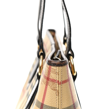 Burberry Haymarket Check Medium Regent Tote Chocolate 14 of 14