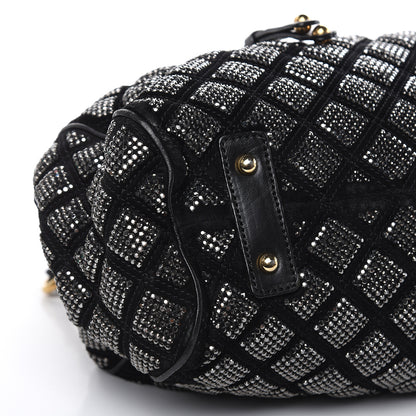 Marc Jacobs Suede Crystal Quilted Stam Black 7 of 18