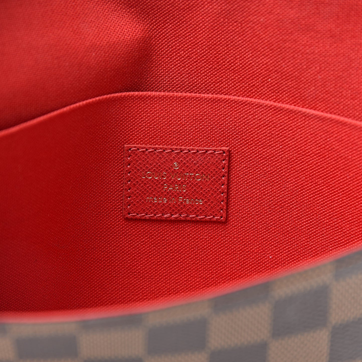 Damier Ebene Pochette Felicie Chain Wallet