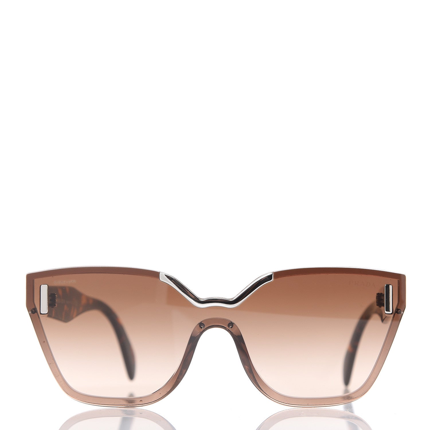 Prada Cat Eye Sunglasses SPR 16T Tortoise 4 of 7