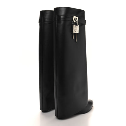 Givenchy Calfskin Shark Lock Pant Boots 39 Black 4 of 8