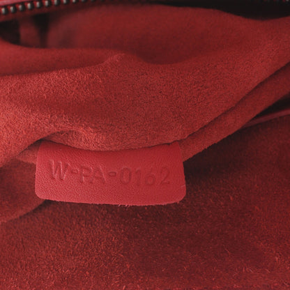 Celine Smooth Calfskin Medium Phantom Luggage Bag Red 9 of 9