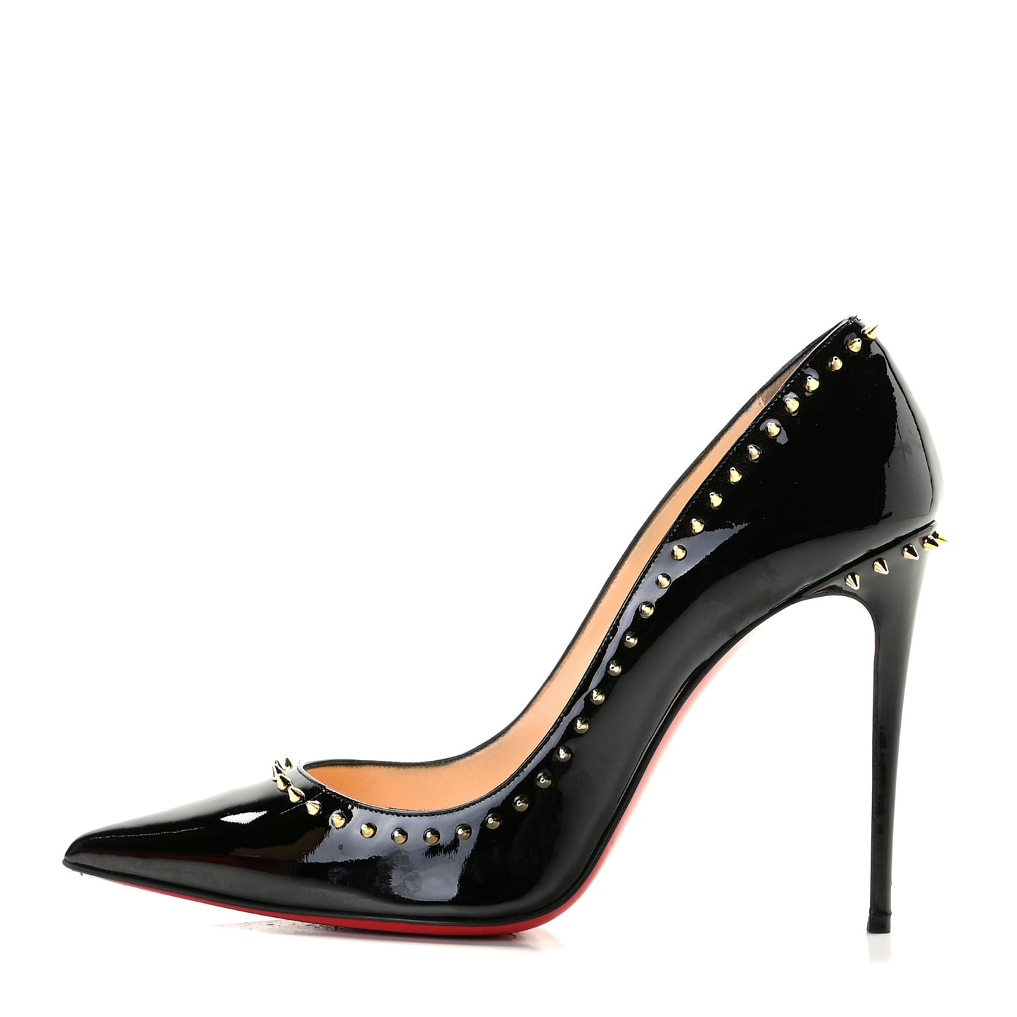 Patent Anjalina 120 Studded Pumps 39.5 Black
