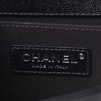 Chanel Caviar Quilted Small Boy Flap Black 6 of 12