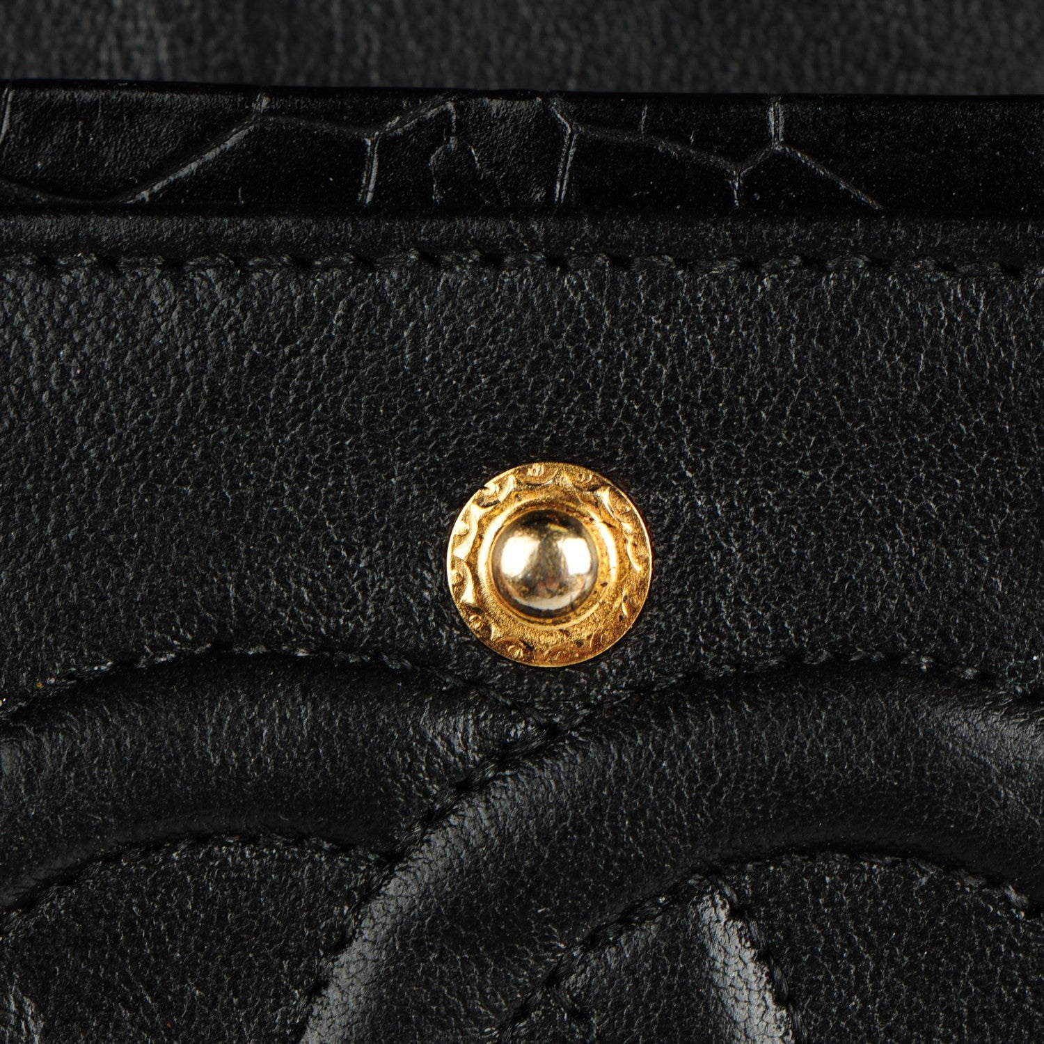 Chanel Alligator Medium Double Flap Black 6 of 13