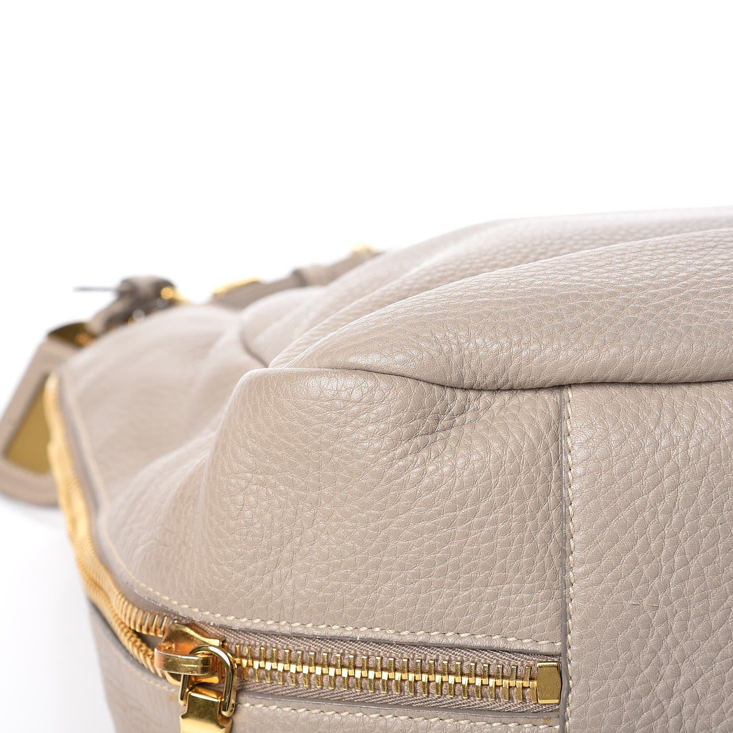 Prada Vitello Daino Side Pocket Hobo Pomice 10 of 22