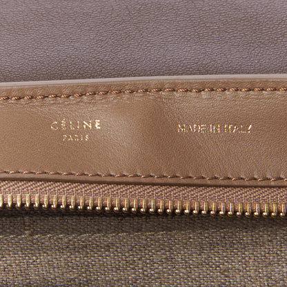 Celine Smooth Calfskin Linen Medium Tri-Color Trapeze Taupe 7 of 7