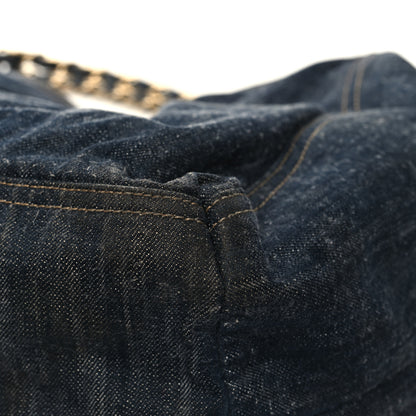 Chanel Denim XL Coco Cabas Tote Blue 13 of 16