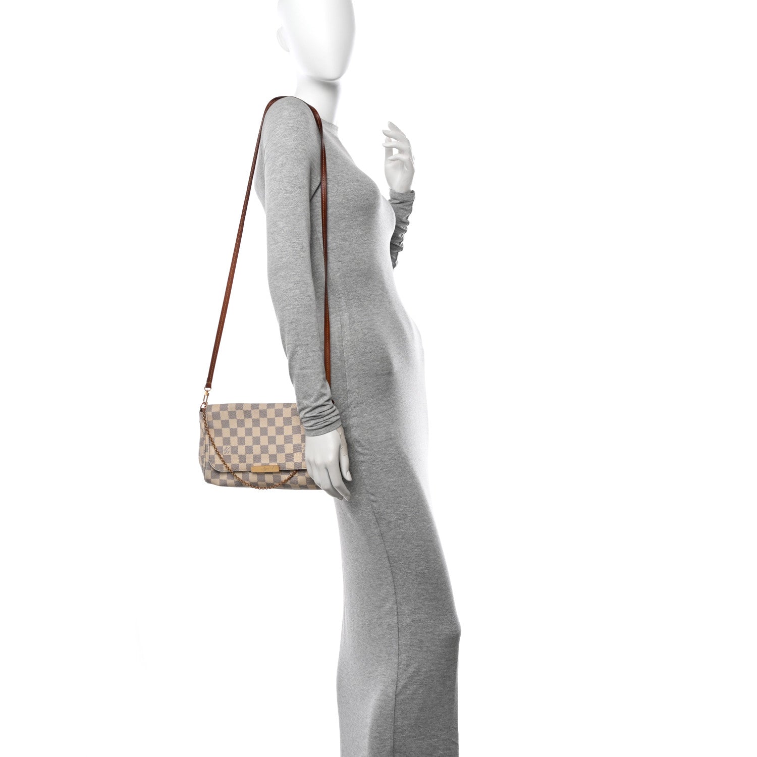 Louis Vuitton Damier Azur Favorite MM 2 of 20