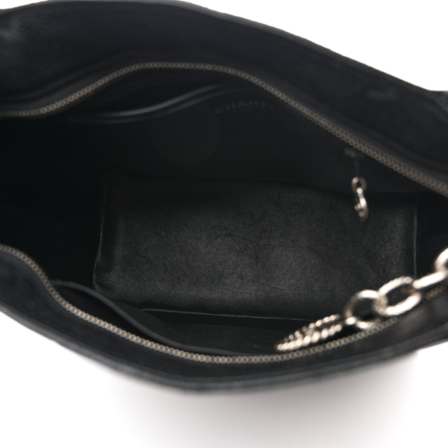 Caviar Quilted Medallion Black