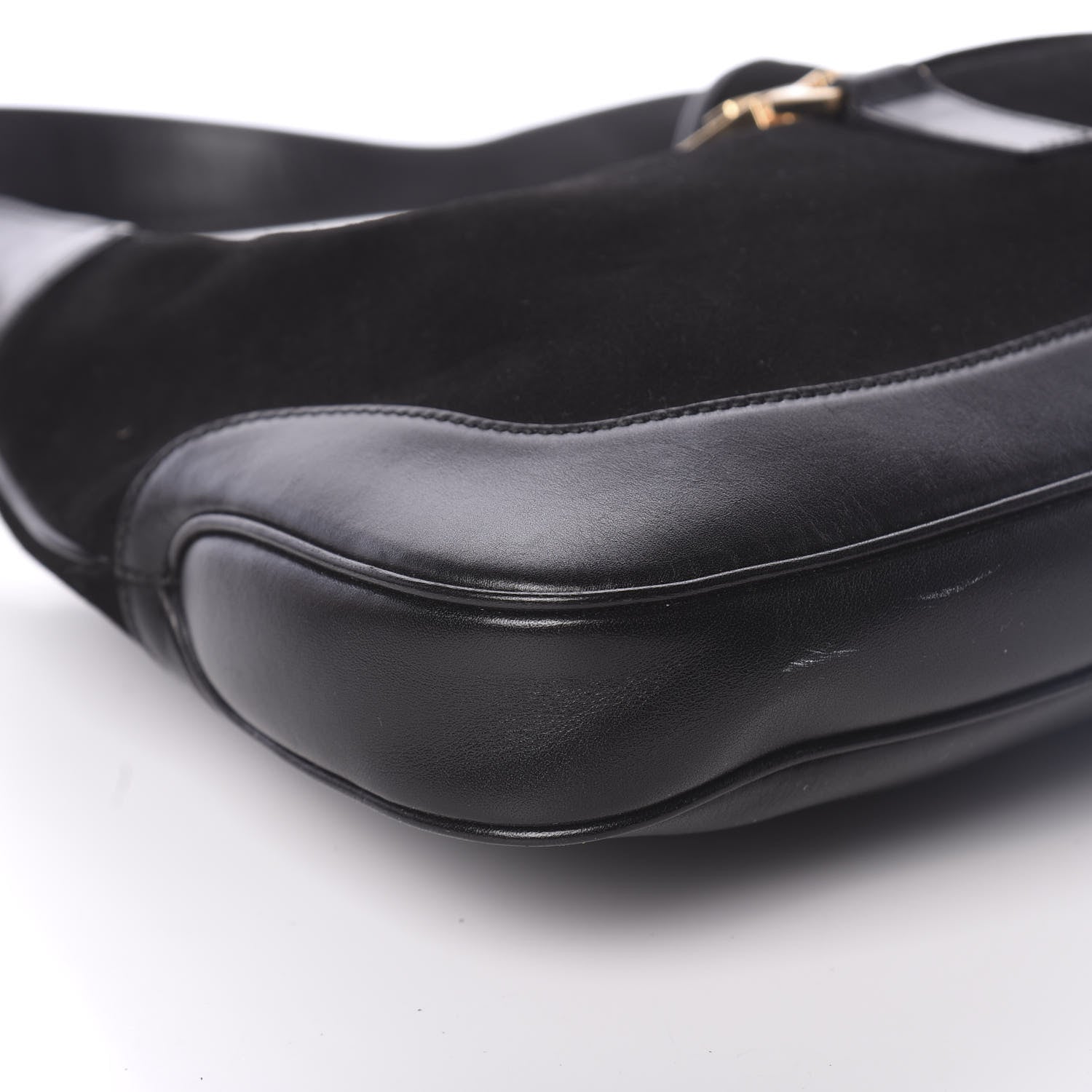 Gucci Monogram Small Jackie O Hobo Black 6 of 7