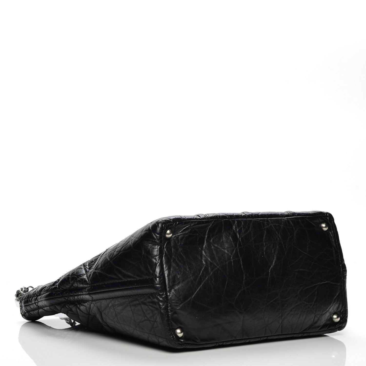 Chanel Calfskin Small Shopping In Moscow Tote Black 4 of 7
