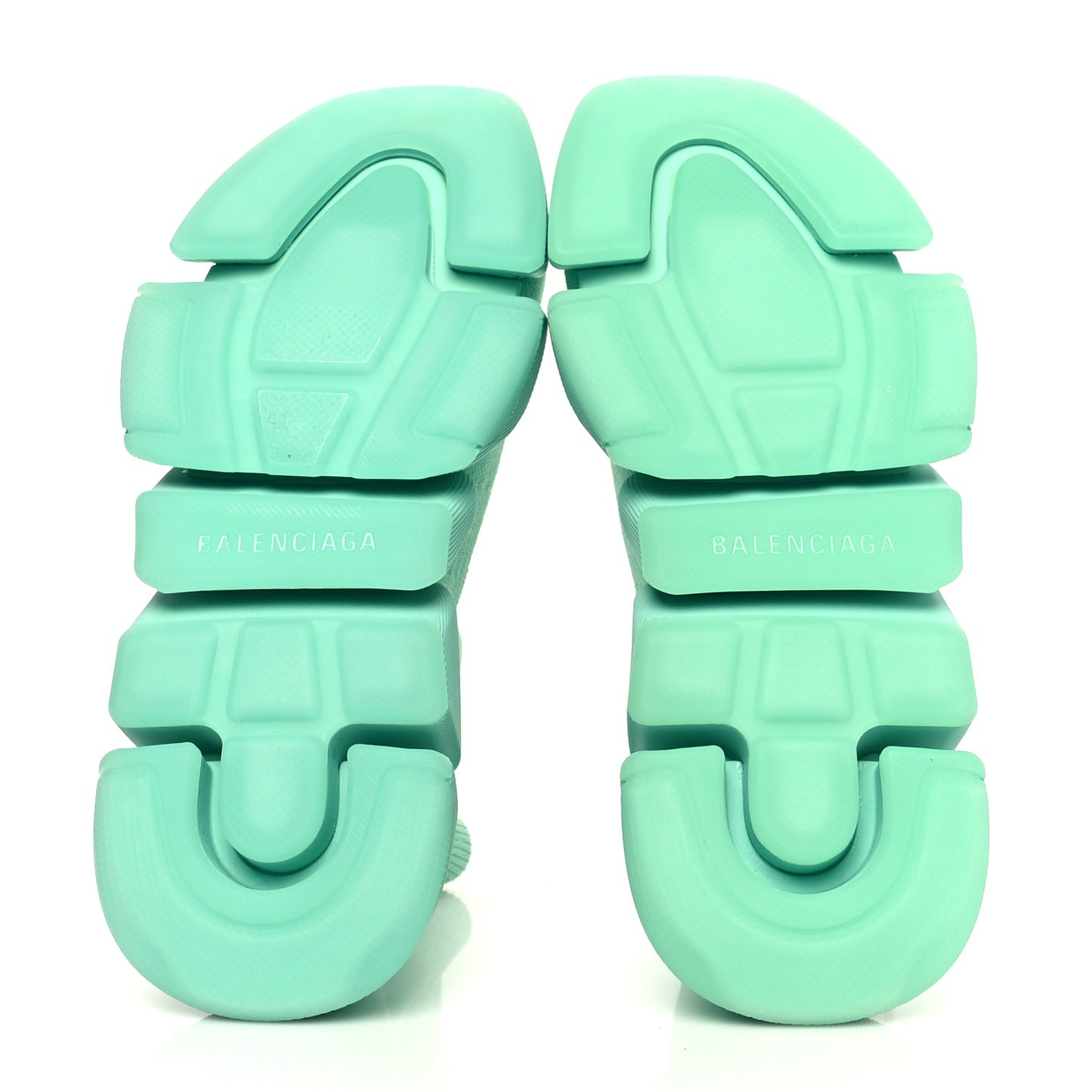 Technical 3D Recycled Knit Womens Speed 2.0 Transparent Sole Sneakers 35 Mint