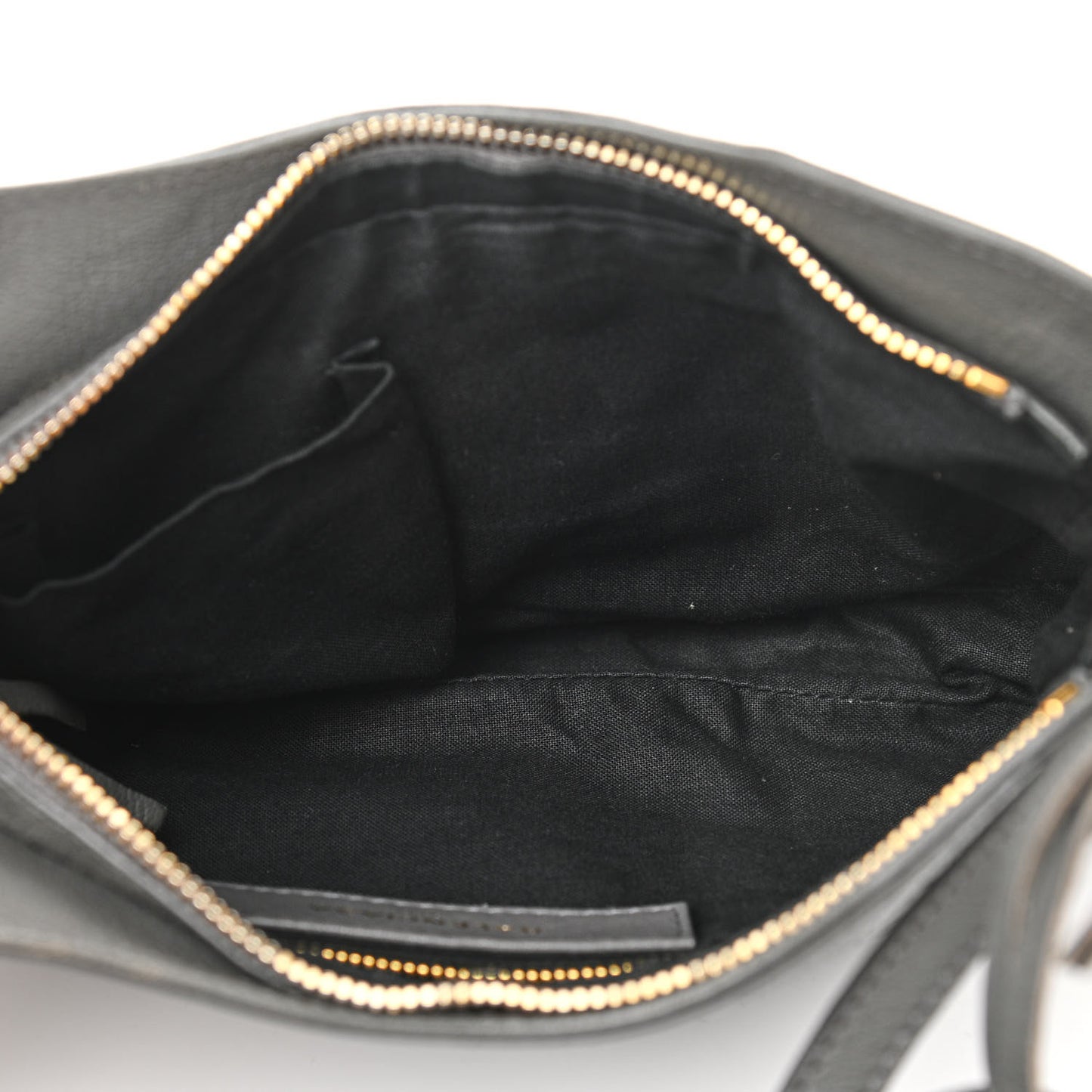 Chevre Gold Metallic Edge Hardware Hip Gris Acier