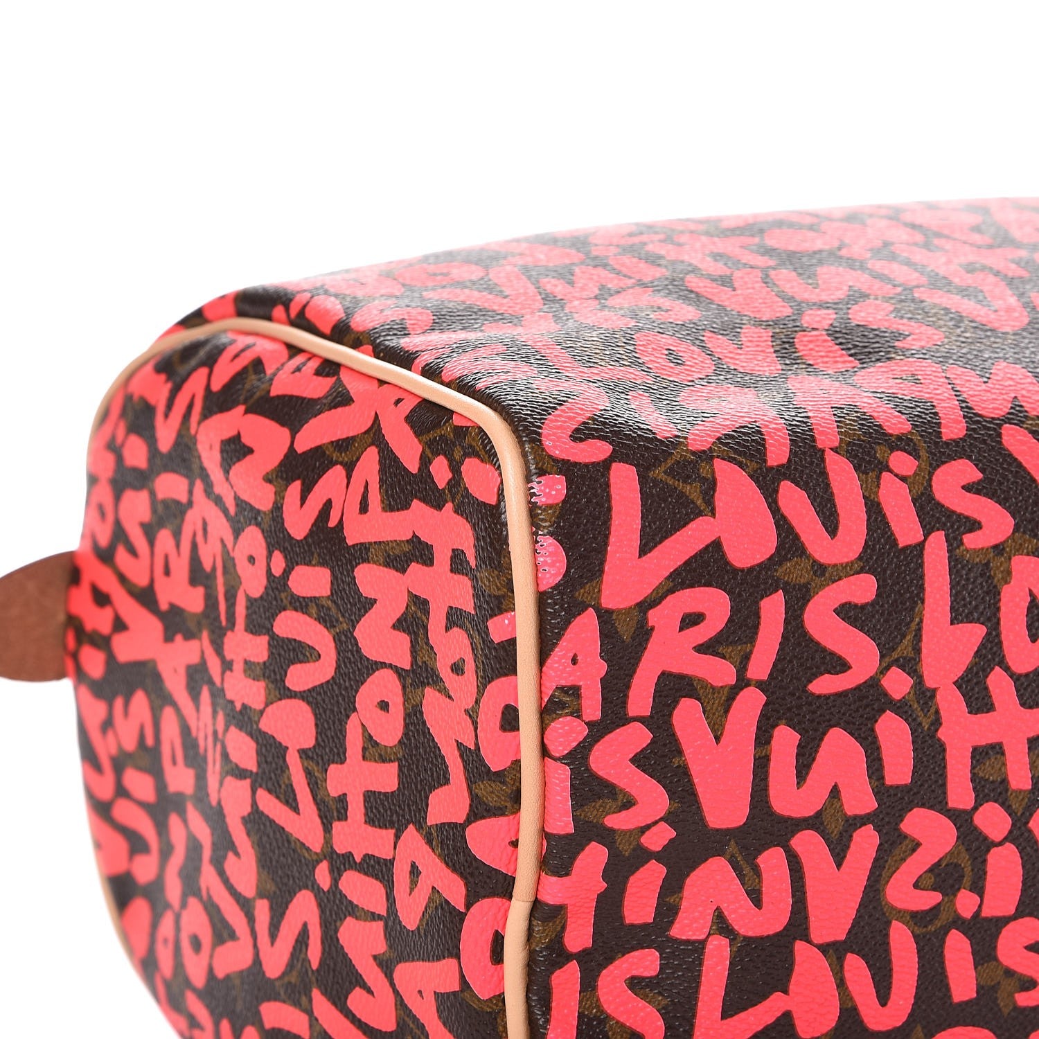 Louis Vuitton Monogram Graffiti Speedy 30 Fuchsia 8 of 9