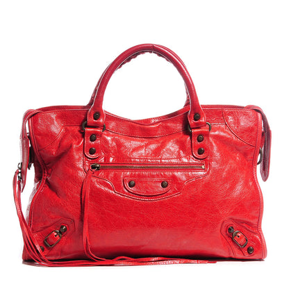 Balenciaga Chevre Classic Hardware City Rouge Vermillon 1 of 14
