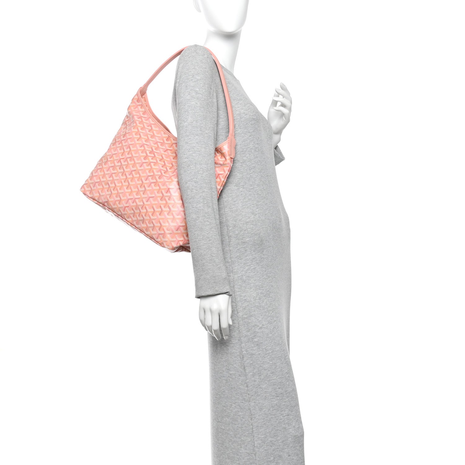 Goyard Goyardine Boheme Hobo Powder Pink 2 of 12