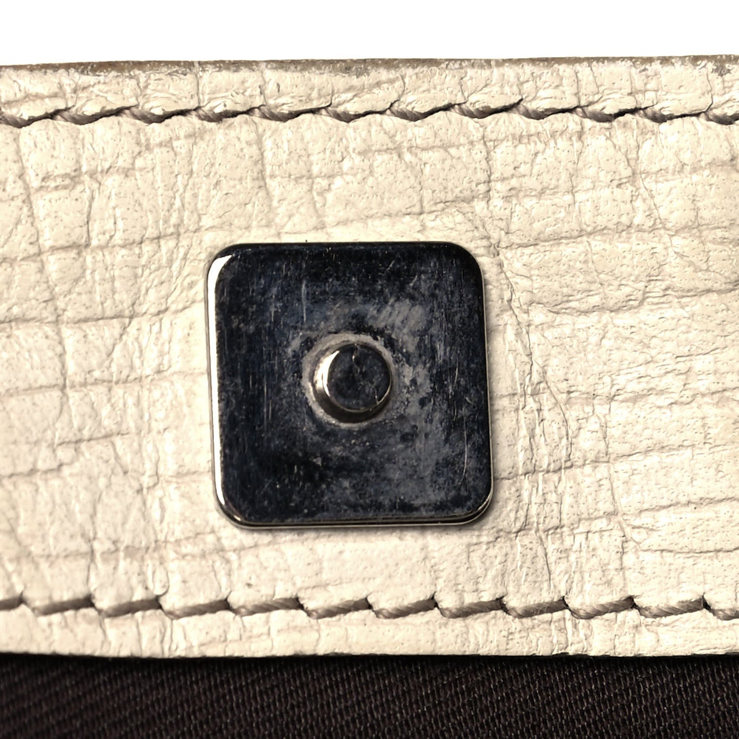 GG Plus Monogram Vertical Tote Off White