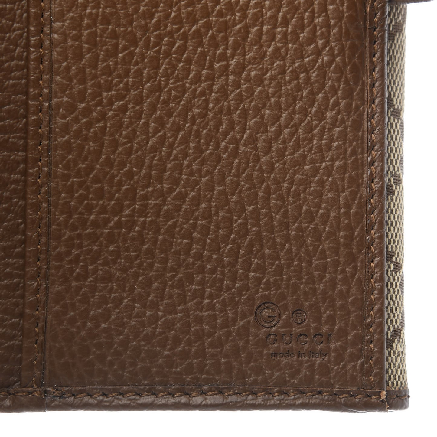 Monogram Continental Flap Wallet Brown
