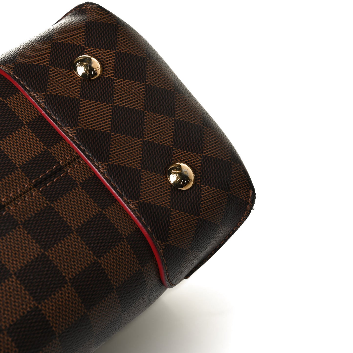 Damier Ebene Caissa Hobo Cherry