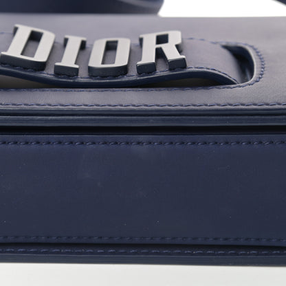 Christian Dior Ultra Matte Calfskin Dio(r)evolution Flap Bag Navy 12 of 13