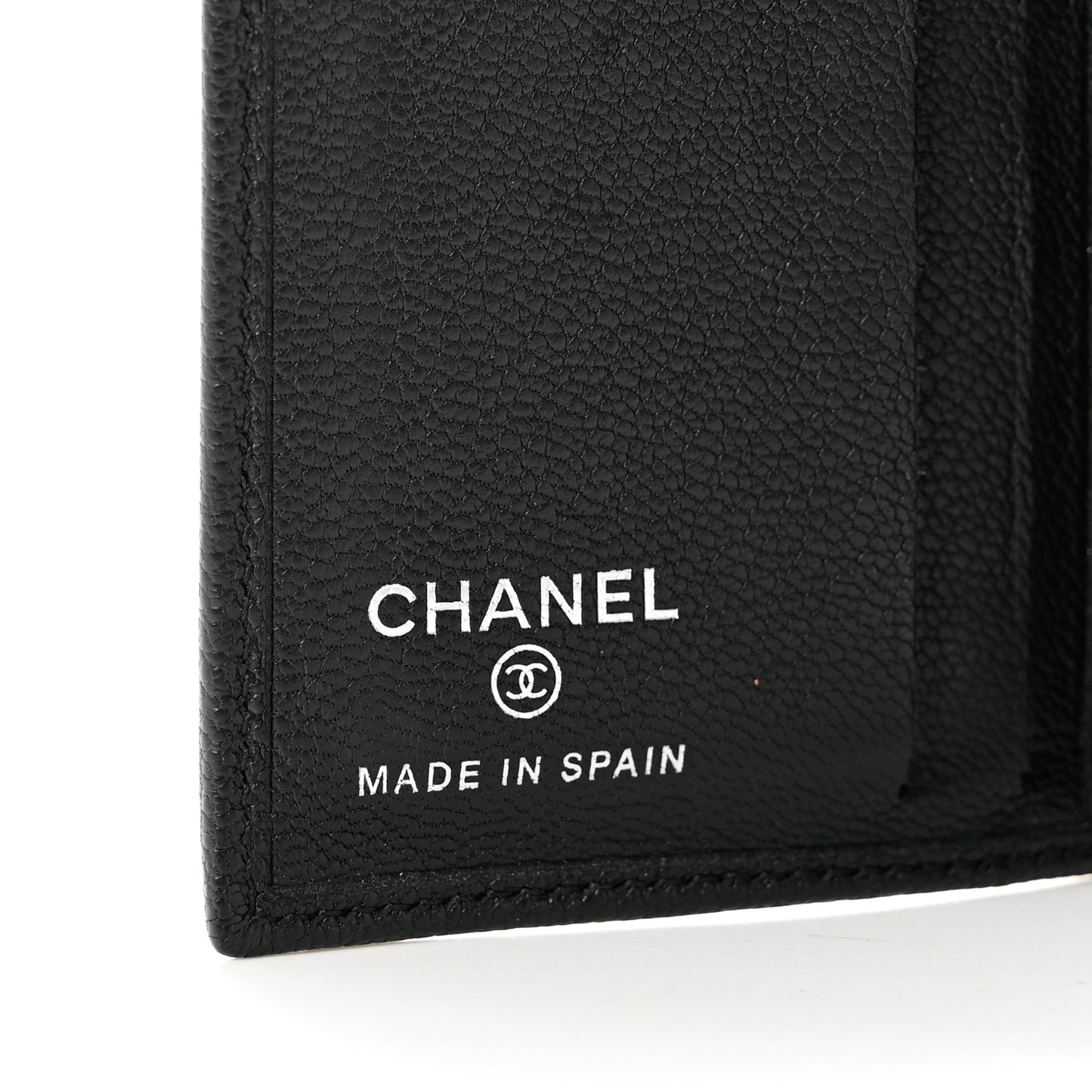 Goatskin Card Case Black