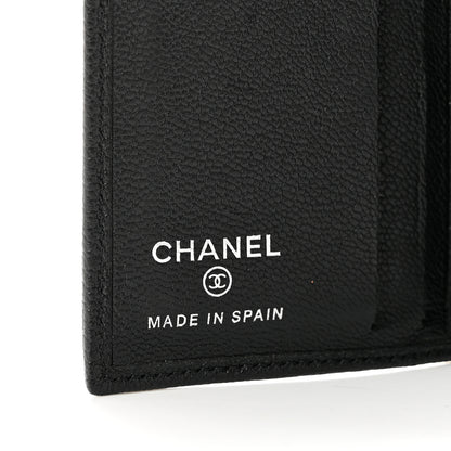 Chanel Goatskin Card Case Black 6 of 10