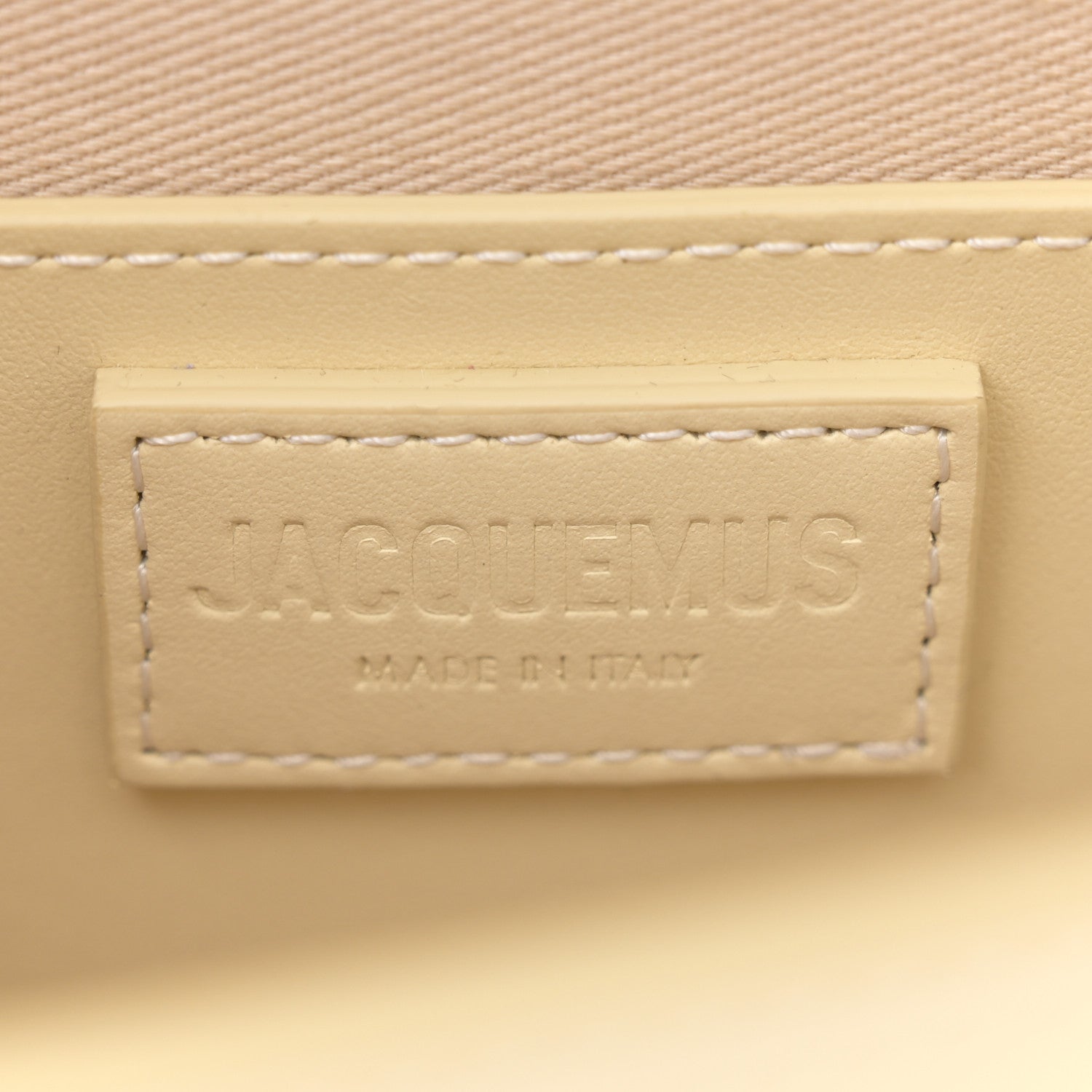 Jacquemus Smooth Calfskin Le Bambino Long White 6 of 12