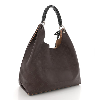 Louis Vuitton Mahina Carmel Hobo Chocolate 3 of 9