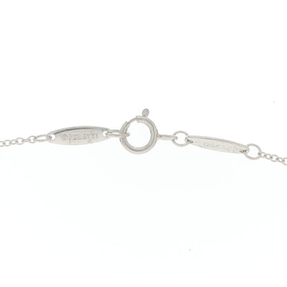 Tiffany Platinum Diamond .17ct Elsa Peretti Diamonds By The Yard Pendant Necklace 6 of 11