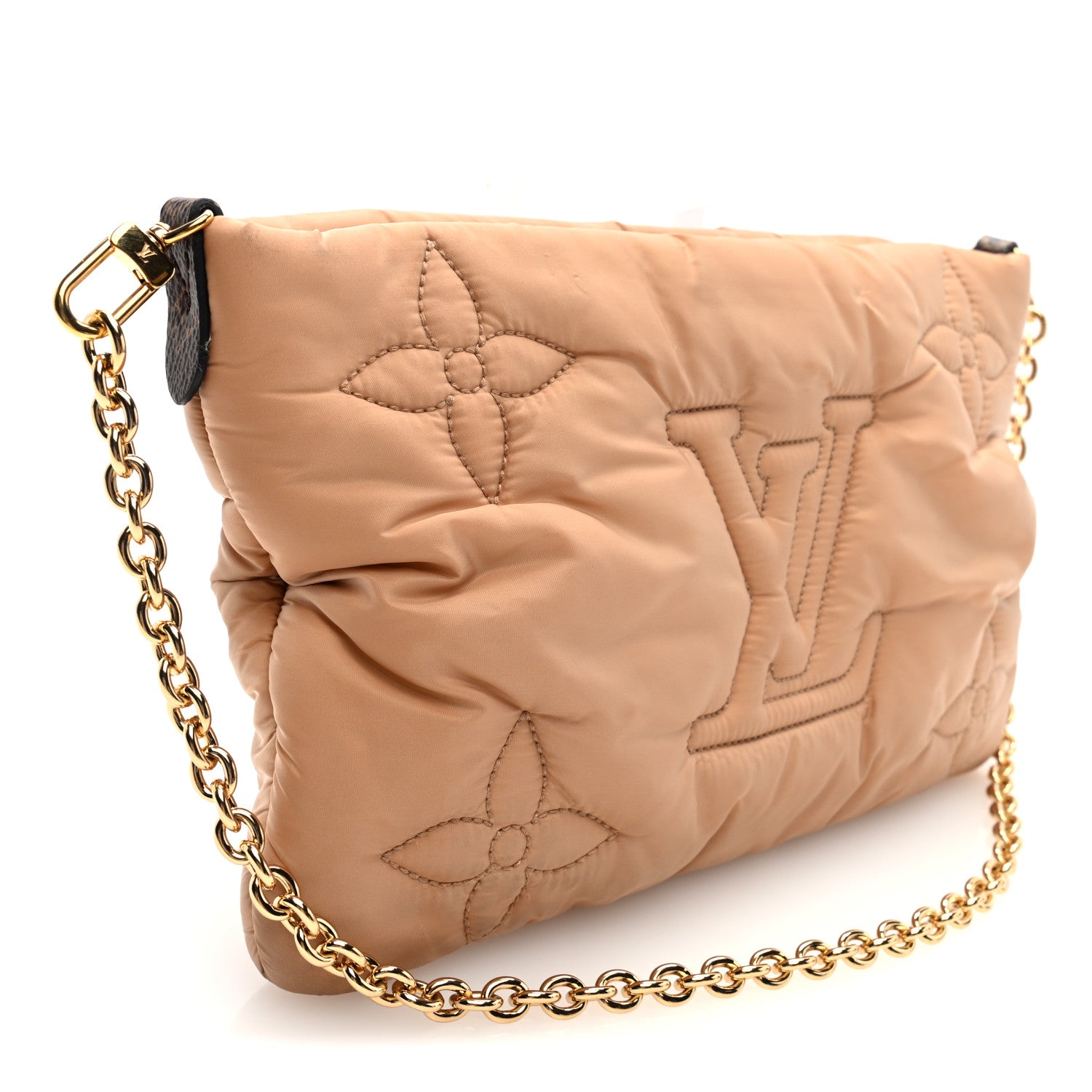 Louis Vuitton Econyl Monogram Pillow Maxi Multi Pochette Accessories Mini Pochette Beige 3 of 9