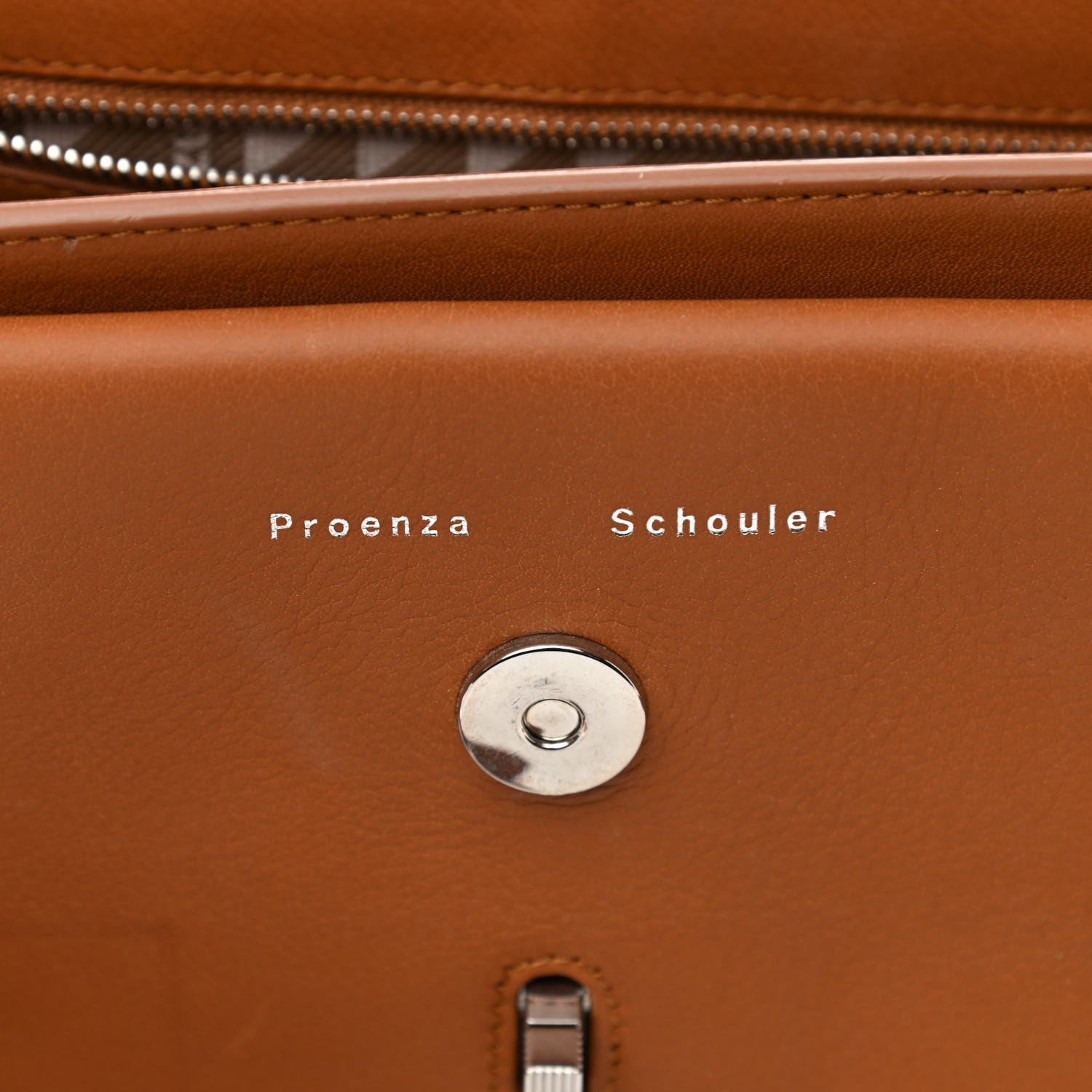 Proenza Schouler Smooth Calfskin PS11 Classic Shoulder Bag Caramel 6 of 11
