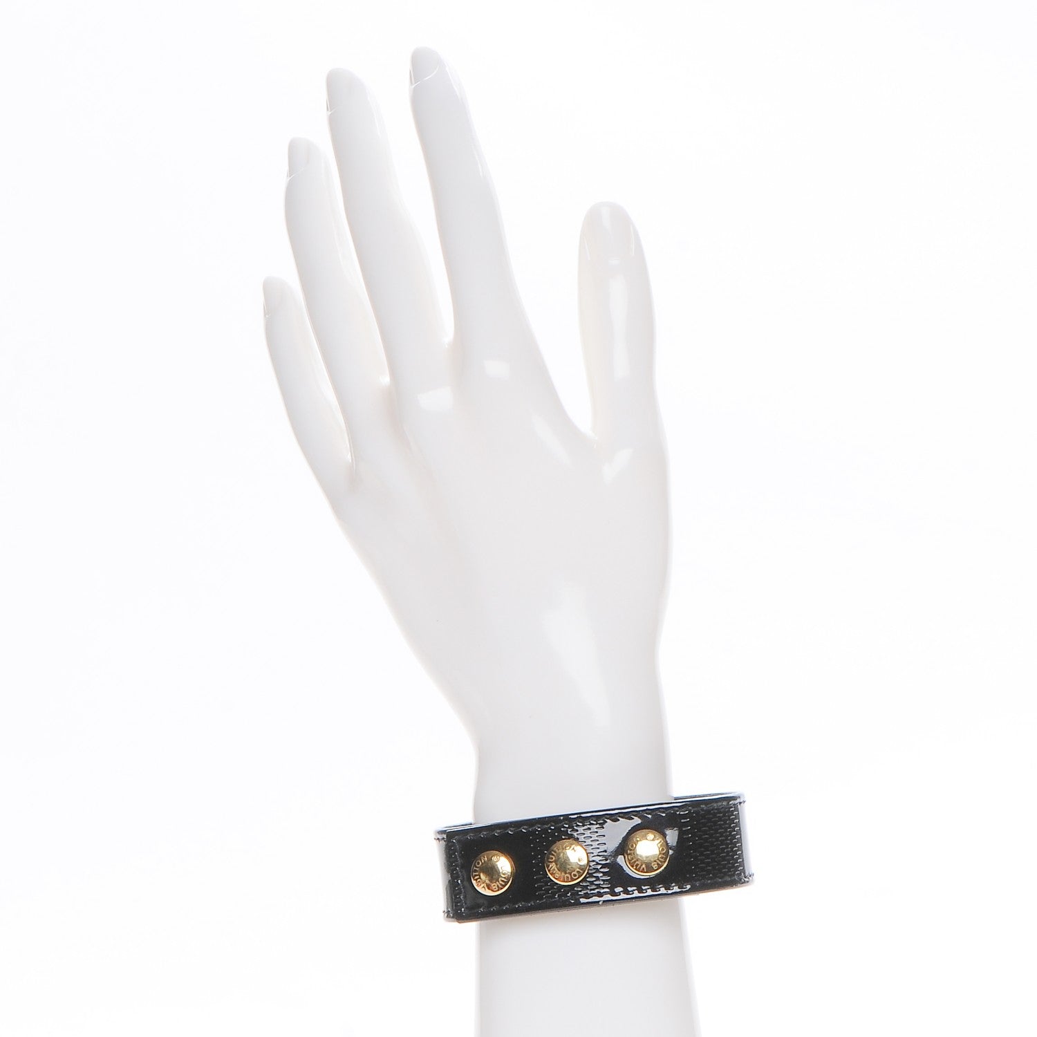 Louis Vuitton Damier Vernis Bracelet Black 2 of 5