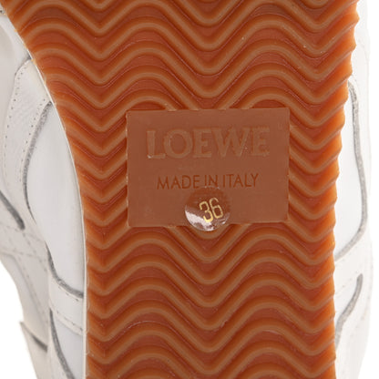 Loewe Calfskin Suede Ballet Runner Sneakers 36 White 7 of 12