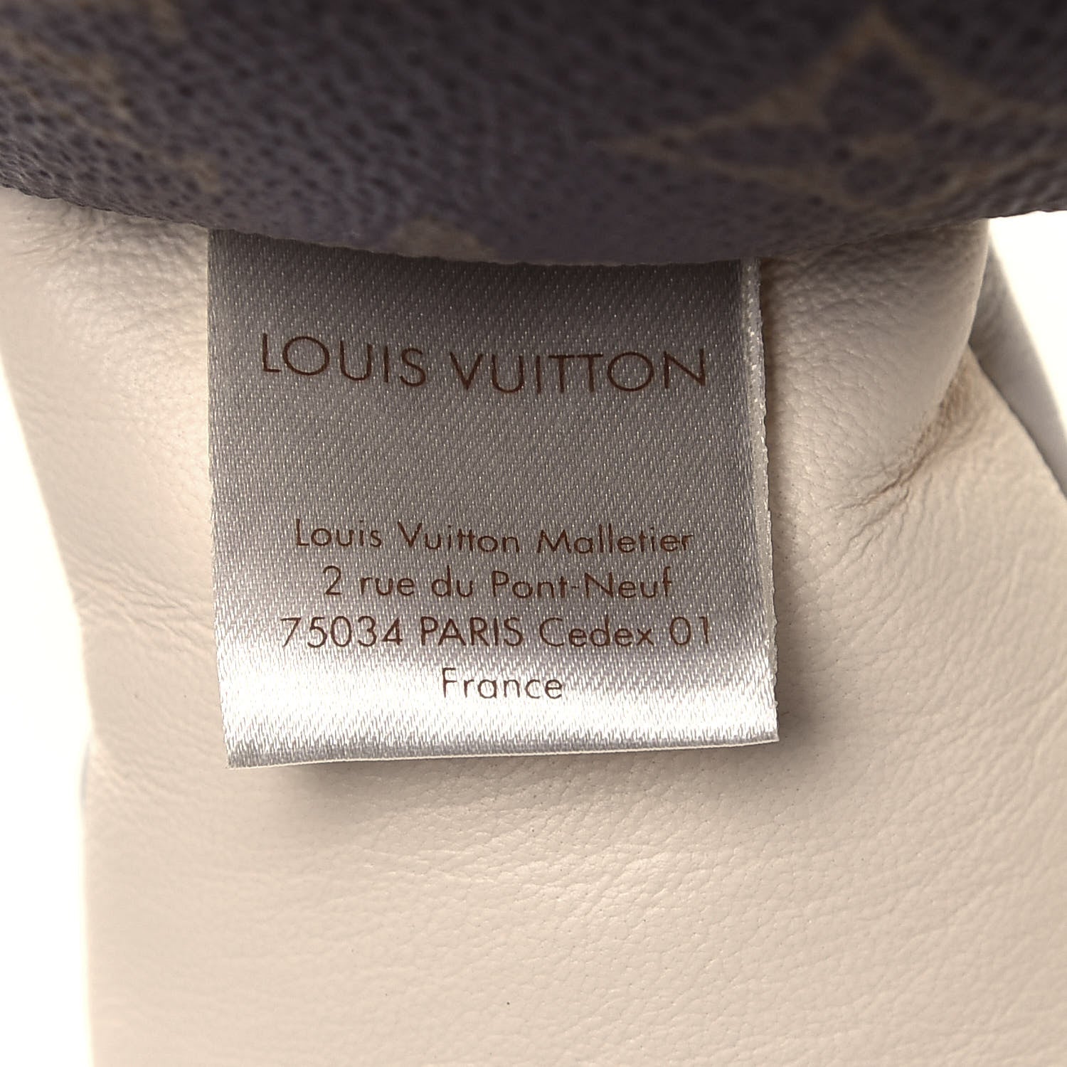 Louis Vuitton Calfskin Monogram Doudou Oscar Dog Beige 9 of 12