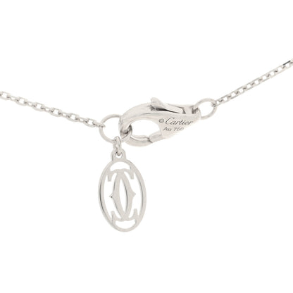 Cartier 18K White Gold Diamond XS D'Amour Pendant Necklace 4 of 4