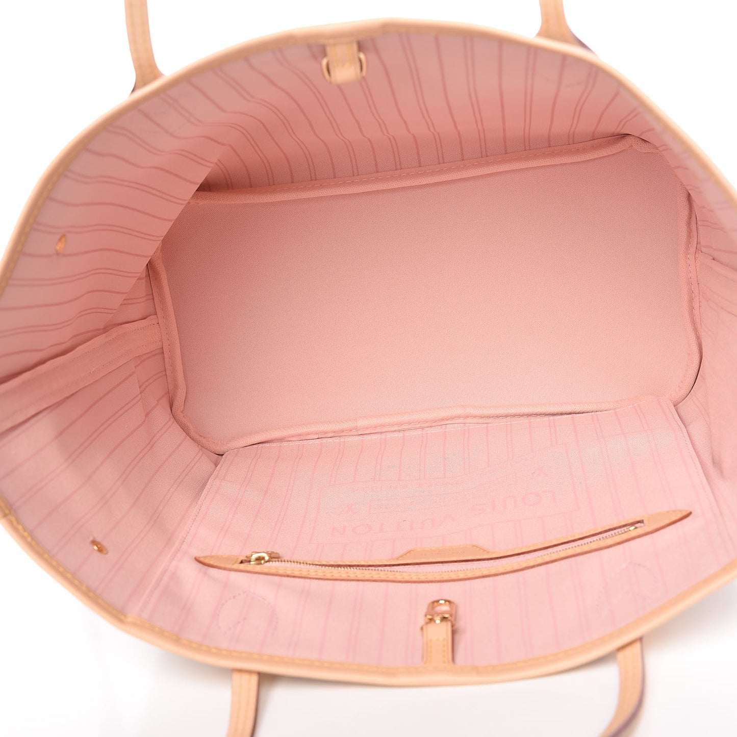 Damier Azur Neo Neverfull MM Rose Ballerine