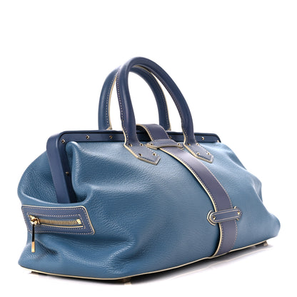 Louis Vuitton Suhali L'Ingenieux GM Blue 3 of 10