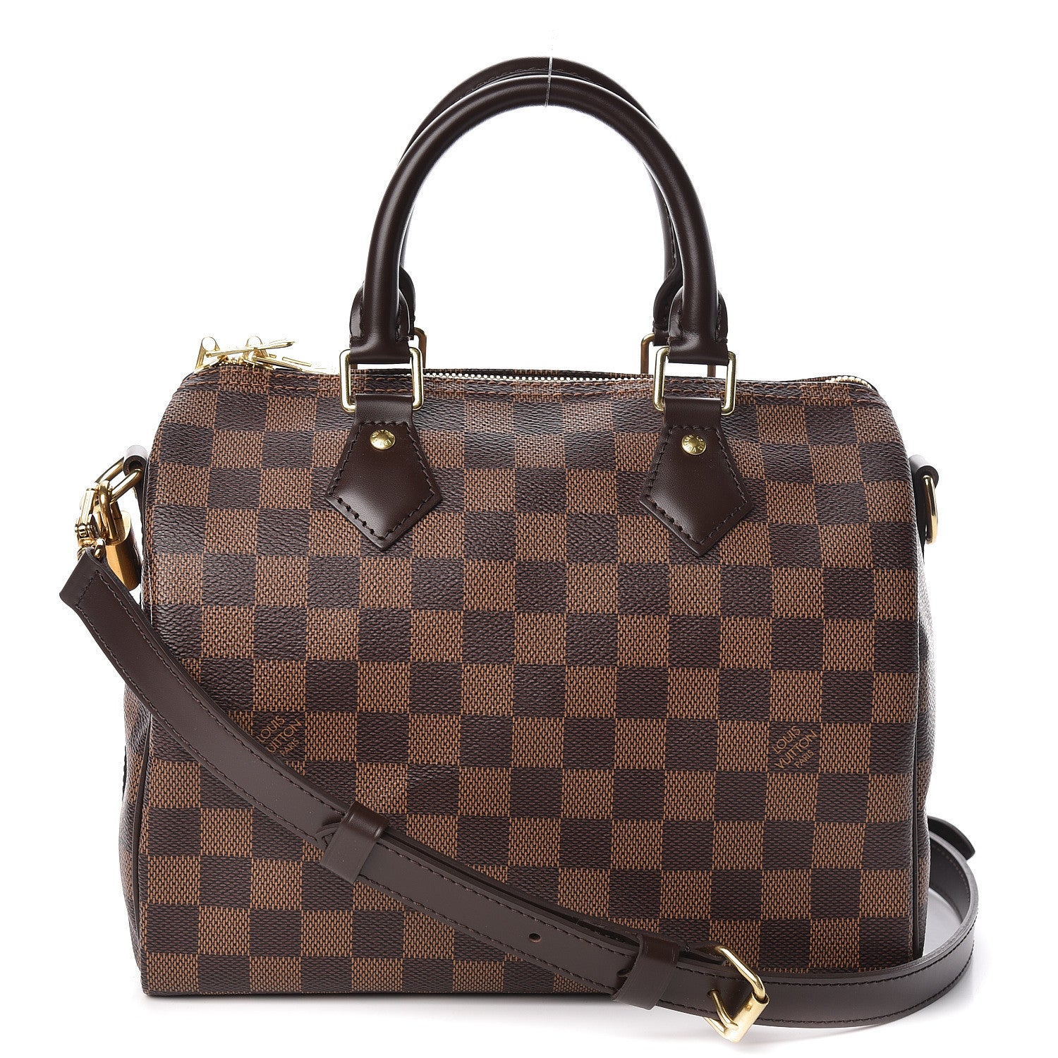 Louis Vuitton Damier Ebene Speedy Bandouliere 25 1 of 10