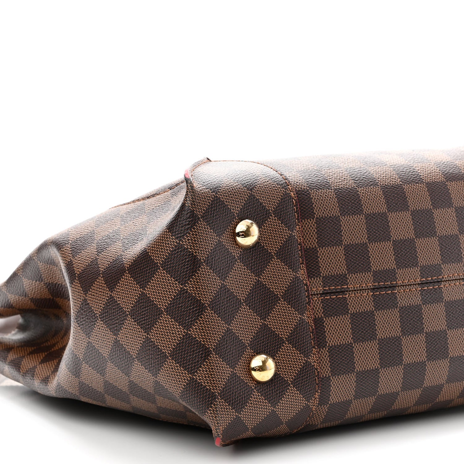 Louis Vuitton Damier Ebene Caissa Hobo Cherry 8 of 9