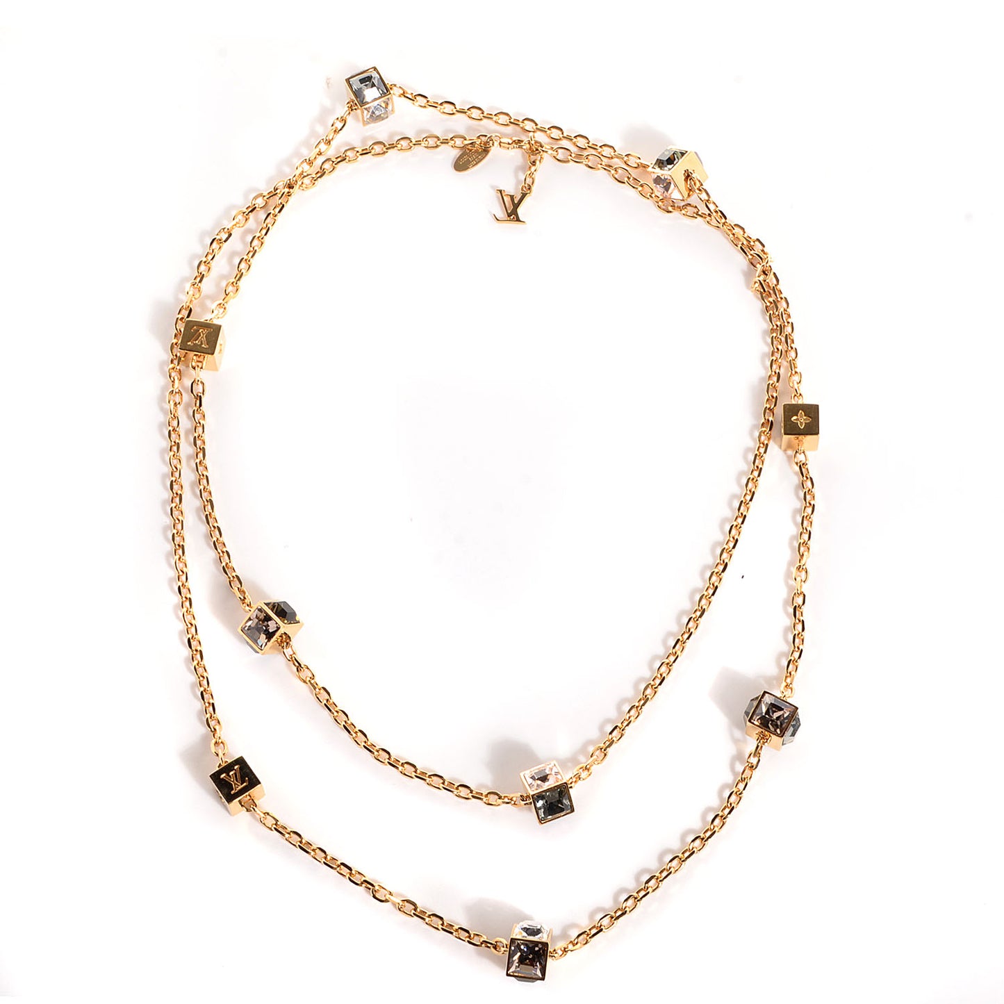 Swarovski Gamble Long Necklace Azur