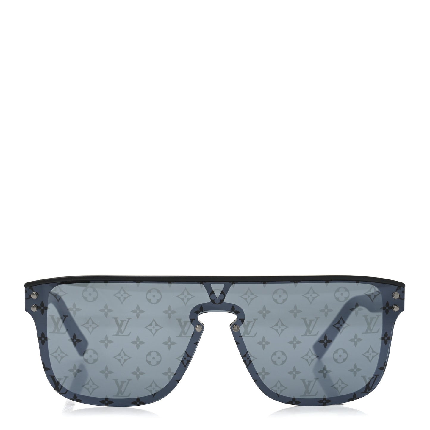 Acetate LV Waimea Square Sunglasses Z1082W Black